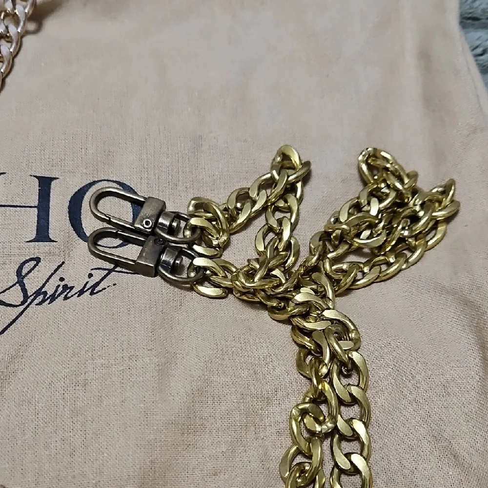 Vintage Boho Bags Louis Vuitton Brown and Tan Fringe Clutch - Picture 6 of 9
